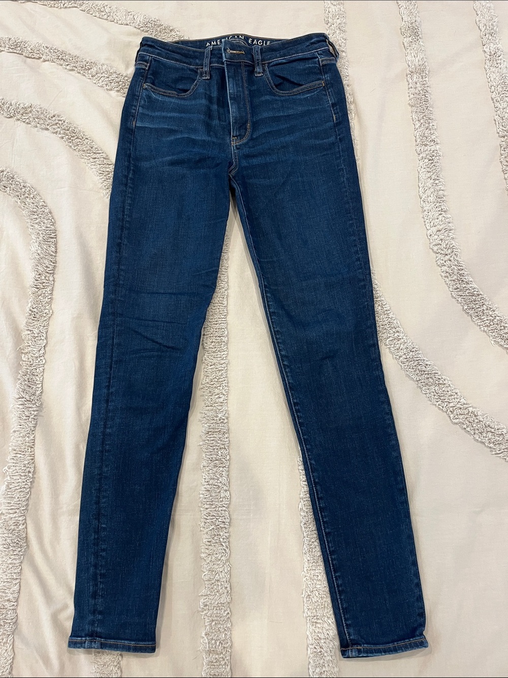 American Eagle Outfitters Navy Blue Women's Skinny Jeans